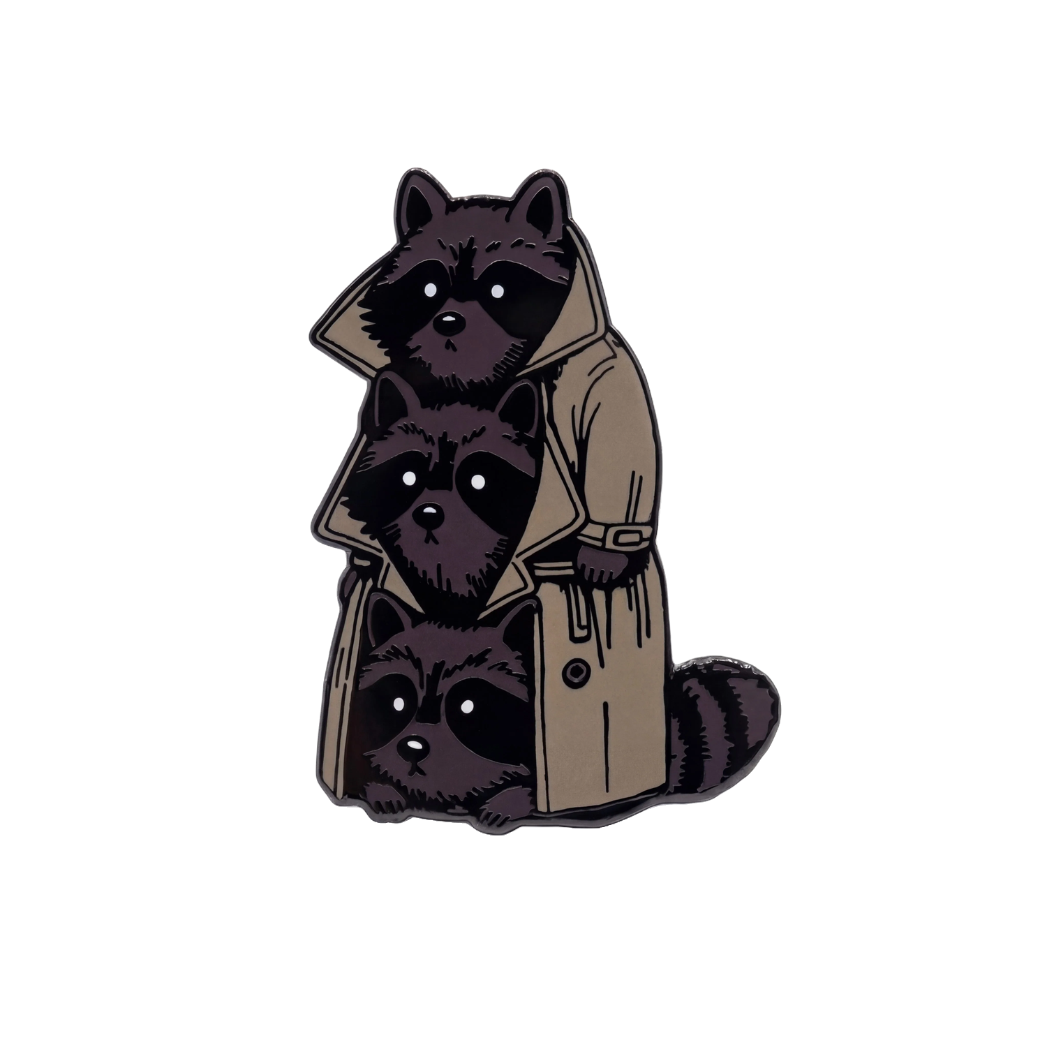 3 Raccoons In A Trenchcoat Pretending To Be A Guy Jewel